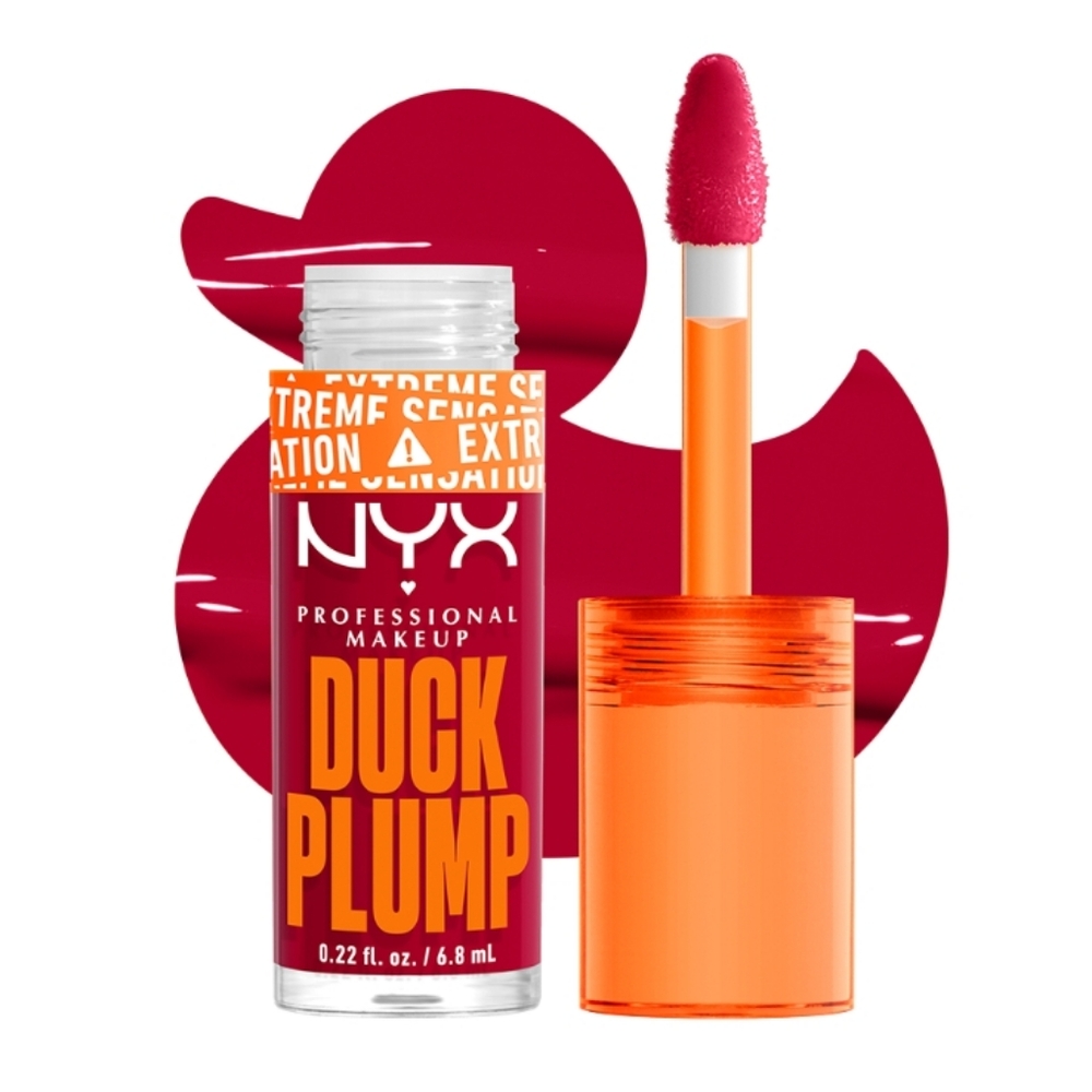NYX duck plump lip gloss in hall of flame